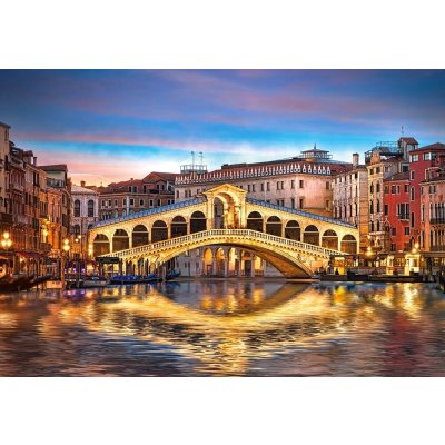 Castorland Most Rialto Benátky 1000 dílků – Zboží Mobilmania