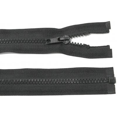 Kostěný zip no.5 rozepínací 65cm bundový color: 732 černá – Hledejceny.cz