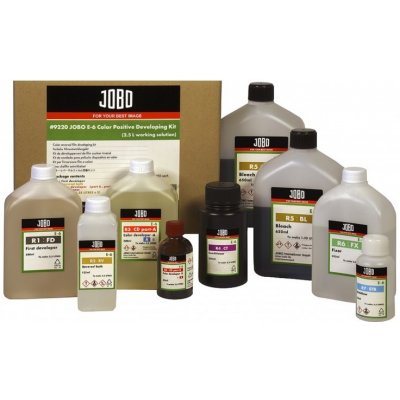 JOBO E-6 COLOR Positive Chemistry Kit 2,5L – Zboží Živě
