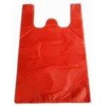 COpack - Mikrotenové tašky HDPE 4 kg červené 22 + 12 x 47 cm - silné- (50 ks) – Zbozi.Blesk.cz