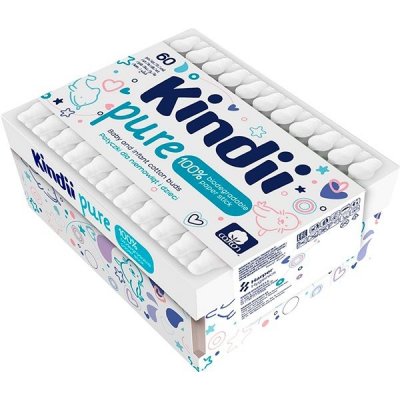 KINDII Pure tyčinky pro děti 60 ks