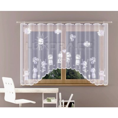 Dětská záclona KAMARÁDI - 150 x 300 cm – Sleviste.cz