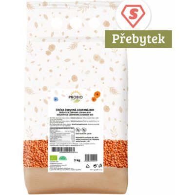 Bioharmonie Čočka červená loupaná 3 kg – Zboží Mobilmania