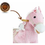 Milly Mally Houpací koník Pony růžový s plyšovou hračkou – Zboží Mobilmania
