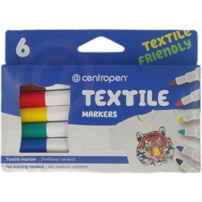 Centropen Popisovače na textil zn. Centropen 6 ks – Sleviste.cz