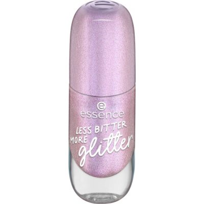 Essence Nail Colour Gel lak na nehty 58 Less Bitter More Glitter 8 ml – Zboží Mobilmania