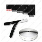 Stuhový uzávěr samolepící 20 mm bílá – Zboží Mobilmania