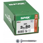 Zápustné vruty Spax 3,5x50 mm 500 kusů – Hledejceny.cz