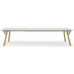 Varaschin rozkládací Link obdélníkový 240-295-350x100x72 cm rám kov nohy teak deska HPL kat. A – Hledejceny.cz