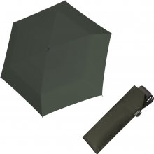Doppler Mini Slim Carbonsteel uni 26 dámský plochý skládací deštník oliva