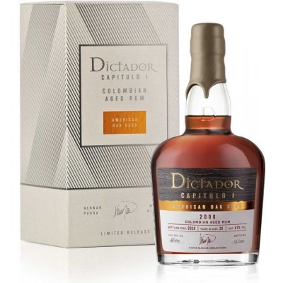 Dictador Capitulo Uno American Oak Cask 2000 20y 41% 0,7 l (holá láhev) – Hledejceny.cz