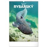 nástěnný Rybářský 33 x 46 cm 2026 – Zboží Dáma