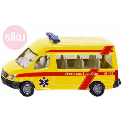 SIKU Auto Mercedes-Benz Sprinter Záchranná Služba ČR ambulance model 1083 – Hledejceny.cz