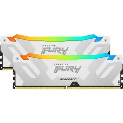 Kingston DDR5 32GB 7200MHz CL38 FR White RGB 2x16GB KF572C38RWAK2 32 – Zboží Mobilmania