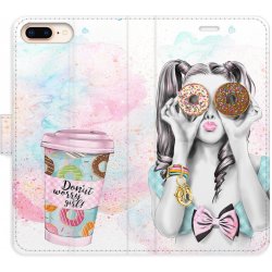 Pouzdro iSaprio iPhone 7 Plus Donut Worry Girl