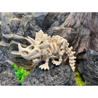 Flexi Factory Flexi Triceratops kostra m 3D tisk – Zboží Mobilmania