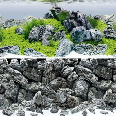 Juwel tapeta Rock / Aquascaping XL 150 x 60 cm