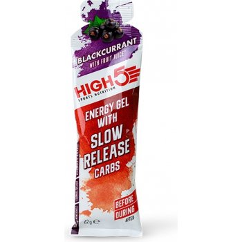 High5 Energy Gel Slow Release blackcurrant 62 g