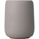 Blomus Pohárek na kartáček SONO šedohnědý – Zboží Dáma