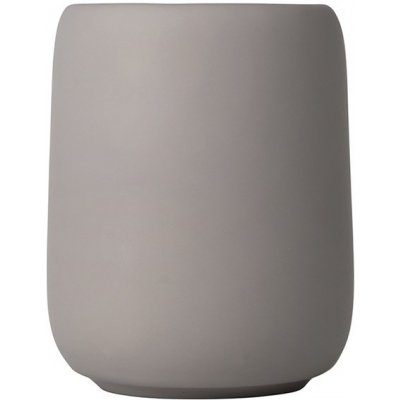 Blomus Pohárek na kartáček SONO šedohnědý – Zboží Dáma