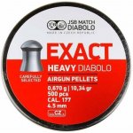 Diabolky JSB Exact Heavy 4,52 mm 500 ks – Zboží Mobilmania