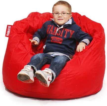 BeanBag Lumin Chair červený