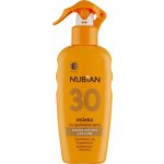 Nubian SPF30 mléko na opalování spray 200 ml – Zboží Mobilmania