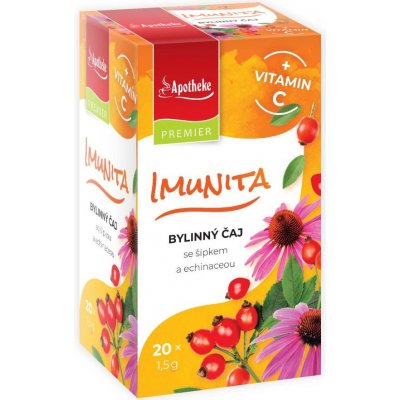 Apotheke Imunita vit. C bylinný čaj 20 x 1,5 g – Zboží Mobilmania
