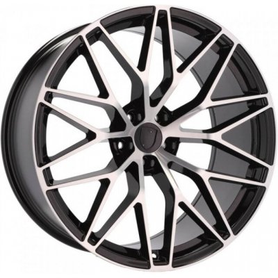 Racing Line 3S1067 11x21 5x130 ET58 black polished – Hledejceny.cz