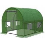 Pro-Tech shop Zahradní fóliovník 2-segmentový - zelený 2x2x2m 62372 TUN5545 – Zboží Dáma