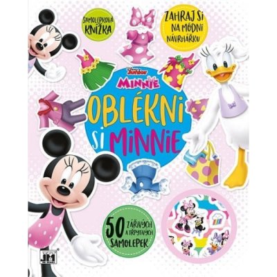 Samolepková knížka Oblékni si Minnie – Zboží Dáma