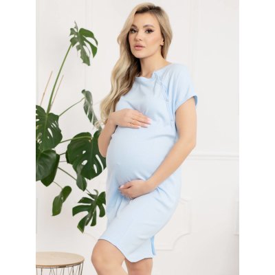 Porodní noční košile Baki Baby Blue – Zboží Mobilmania