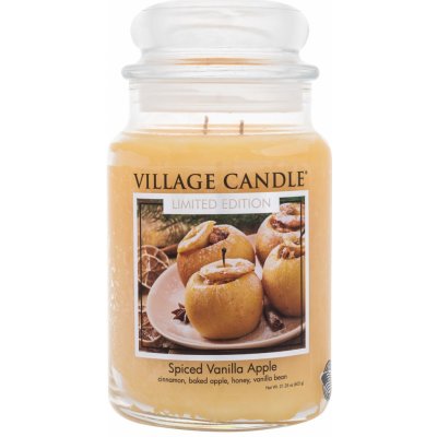 Village Candle Spiced Vanilla Apple 602 g – Sleviste.cz