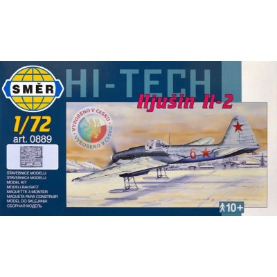 Směr Model letadlo Iljušin IL 2 HI Testavebnice letadla 1:72