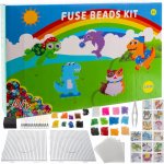 Kruzzel 21207 Zažehlovací korálky sada 6500 ks + šablony – Hledejceny.cz