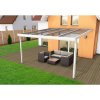 Pergola Gutta Terrassendach Premium 10,14 x 4,06 m bílá / čirá sklo 10 mm