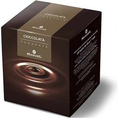 Manuel Caffè Nápojová čokoláda hořká 20×25 g – Sleviste.cz