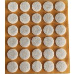 FOLMAG Samolepicí filc-kulatý, 15mm (30ks/arch)-bílý FMB 1019-15W – Hledejceny.cz