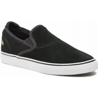 Emerica Wino G6 Slip On Youth black/white/gold – Zboží Mobilmania