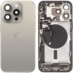 Apple iPhone 14 Pro - Zadní housing s předinstalovanými díly (Gold) – Sleviste.cz