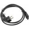 Napájecí kabel Lanberg napájecí Laptop - Schuko 1.8m [CA-C5CA-11CC-0018-BK]