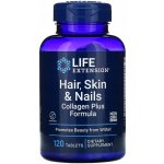 Life Extension Hair, Skin & Nails Collagen Plus Formula 120 tablet – Hledejceny.cz