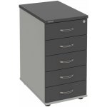 Hobis K 35 C N 5 zásuvek léta napříč 60 cm šedá – Hledejceny.cz