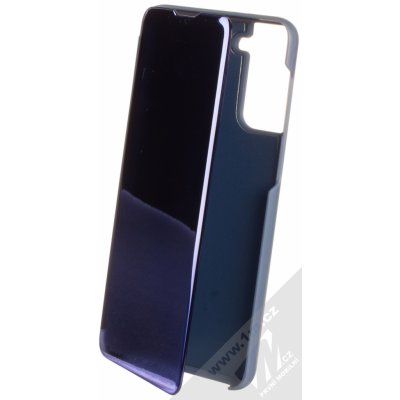 Pouzdro 1Mcz Clear View flipové Samsung Galaxy S21 Plus modré – Hledejceny.cz