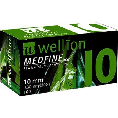 Wellion jehly MEDFINE PLUS 31G x 10 mm 100 ks – Zboží Mobilmania