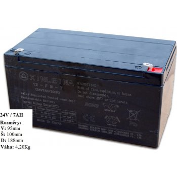 Xinleina 24V 7Ah od 1 280 Kč - Heureka.cz