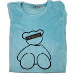 Opolon dámské mikroplyšové dlouhé tyrkysové – Sleviste.cz