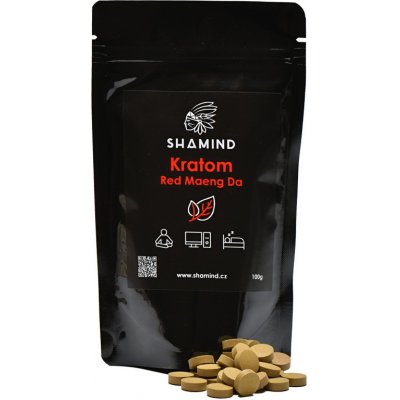 Shamind Lisovaný Kratom Red Maeng Da 100 g – Sleviste.cz