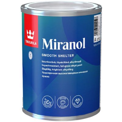 Tikkurila Miranol 0,9 l bílý – Zbozi.Blesk.cz