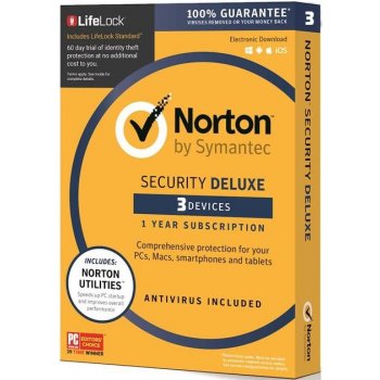 Norton Security DELUXE 3.0 3 lic. 1 rok ESD (21358351)